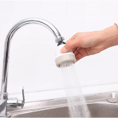360° Rotating Sink Aerator Head – Flexible Faucet Extension Nozzle