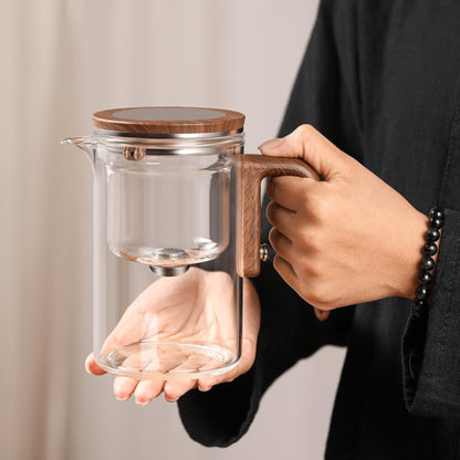 Glass Teapot with Strainer – Tea Infuser Pot