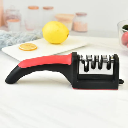 Multi Functional 4 Stage Kitchen Knife Sharpener