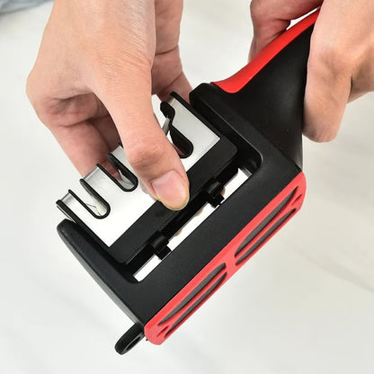 Multi Functional 4 Stage Kitchen Knife Sharpener