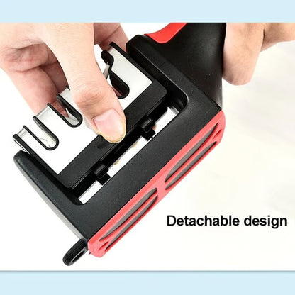 Multi Functional 4 Stage Kitchen Knife Sharpener