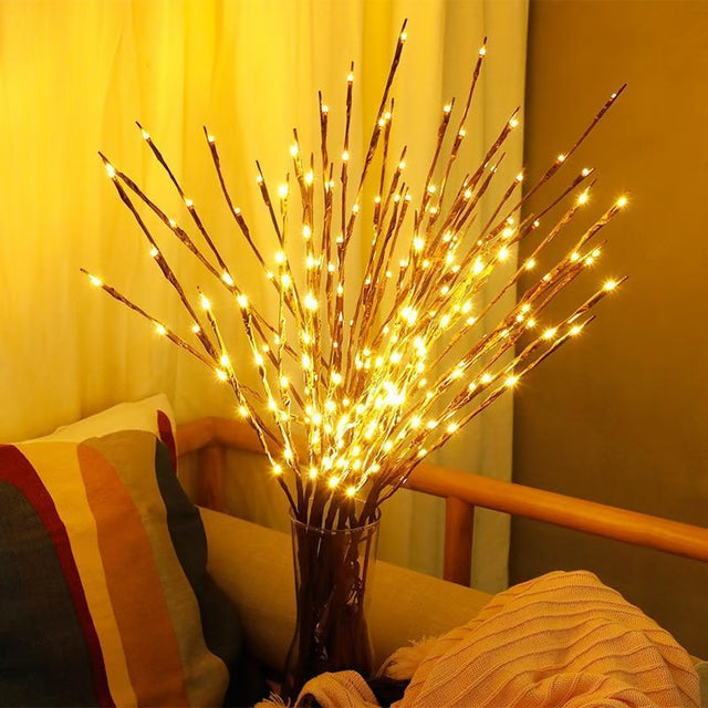 LED Willow Branch Lights – Decorative Lighted Branches