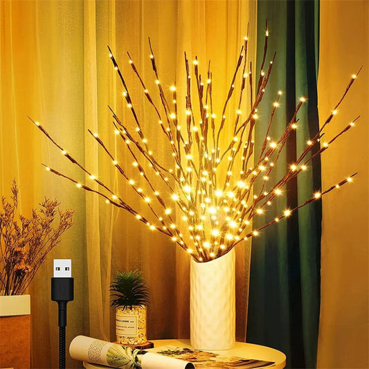 LED Willow Branch Lights – Decorative Lighted Branches