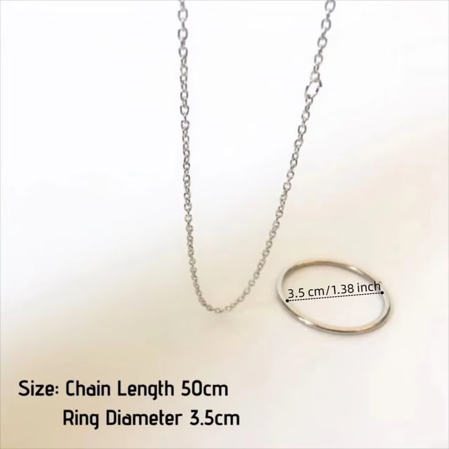 Magic Ring and Chain Trick Prop for Stage and Party Performers