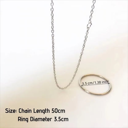 Magic Ring and Chain Trick Prop for Stage and Party Performers