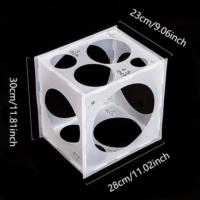 Balloon Size Measurement Box – Balloon Sizer for Parties & Events