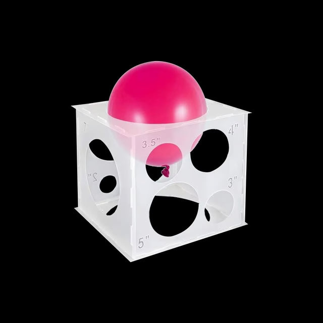 Balloon Size Measurement Box – Balloon Sizer for Parties & Events