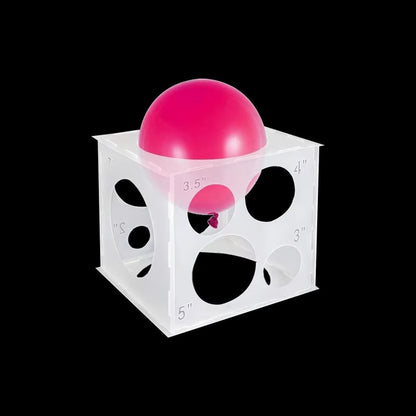Balloon Size Measurement Box – Balloon Sizer for Parties & Events