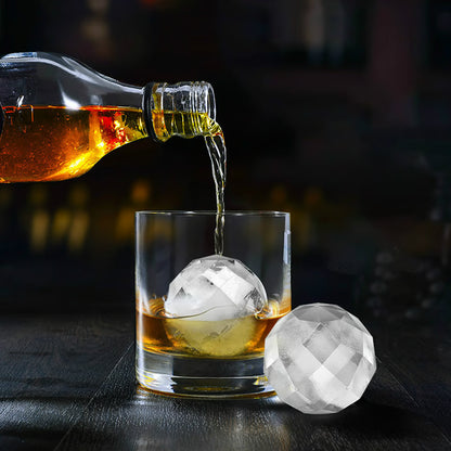 4-Hole Ice Ball Maker – Round Ice Mold Tray