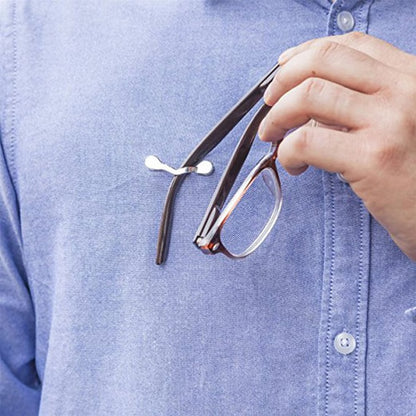 Magnetic Eyeglasses Holder Pin for Shirt